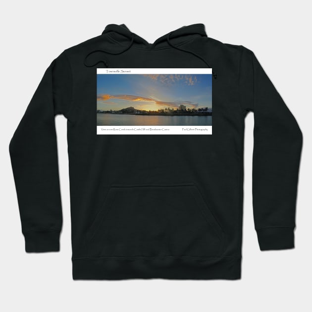 Townsville Sunset Hoodie by pops